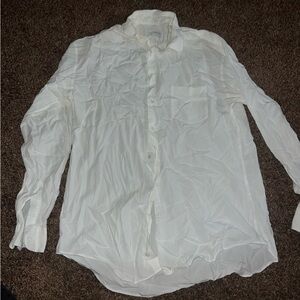 Armani Collezioni White Men's Shirt